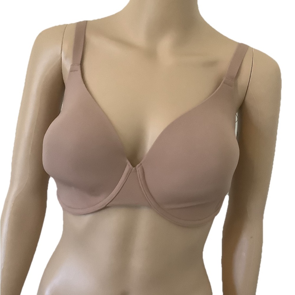 SKIMS Fits Everybody T-Shirt Demi Bra, Sienna color (BR-UWR-2294) size 32DDDD